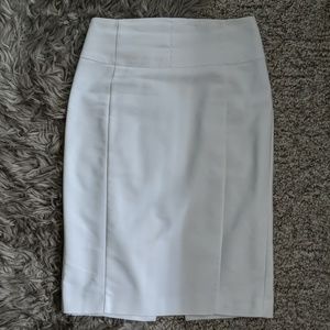 EXPRESS white pencil skirt